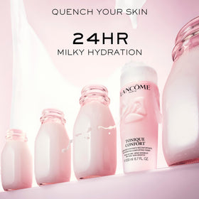 Lancôme product label and ingredients panel for transparency benefit