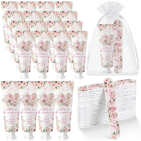 Landhoow front packaging blue floral, polished favors for guests