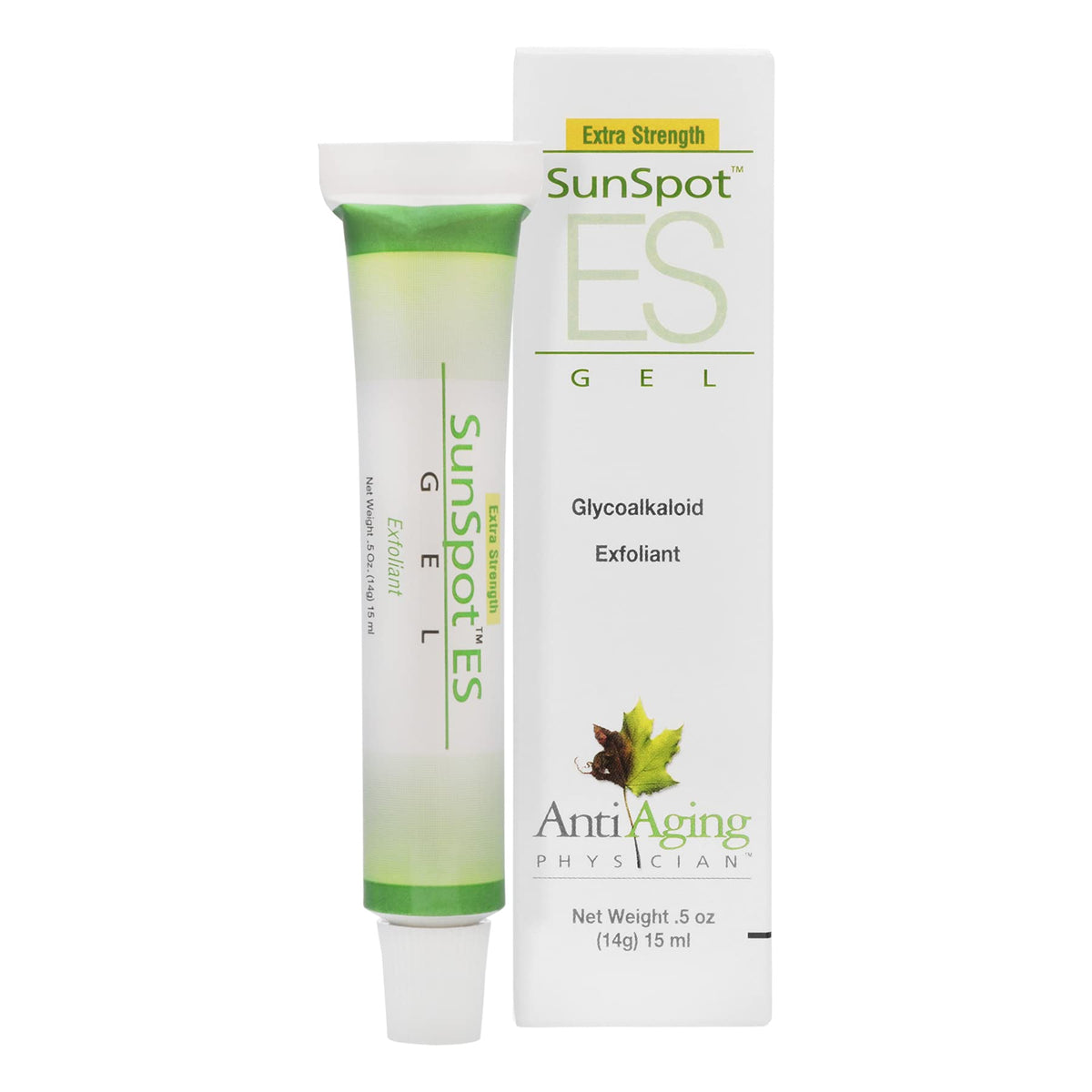 LANE LABS SunSpot ES front packaging showing product identity and compact size