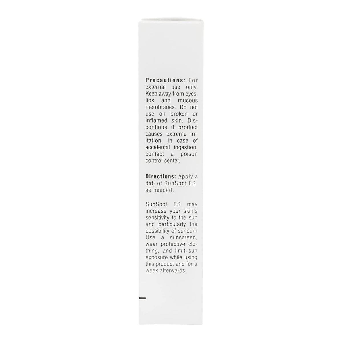 LANE LABS SunSpot ES close-up gel texture highlighting smooth, natural exfoliant