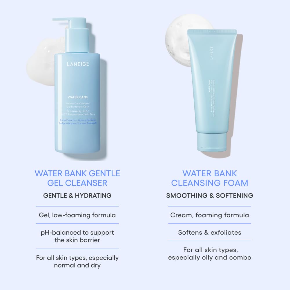 LANEIGE bottle label showing ingredients and pH-focused benefit