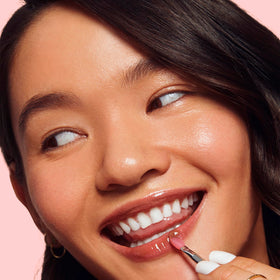 LANEIGE chocolate Lip Sleeping Mask open jar highlighting rich texture