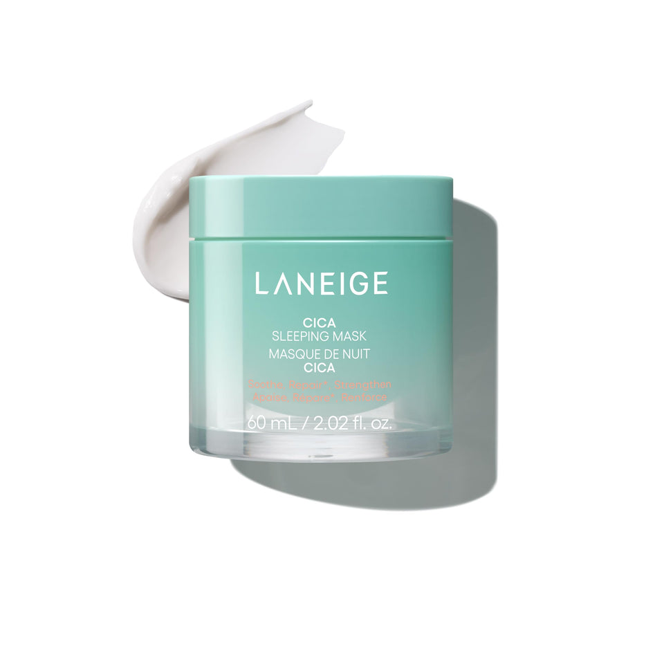 LANEIGE front packaging showing jar and soothing benefit