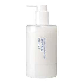 LANEIGE front packaging showing refillable 320 ml bottle and benefits