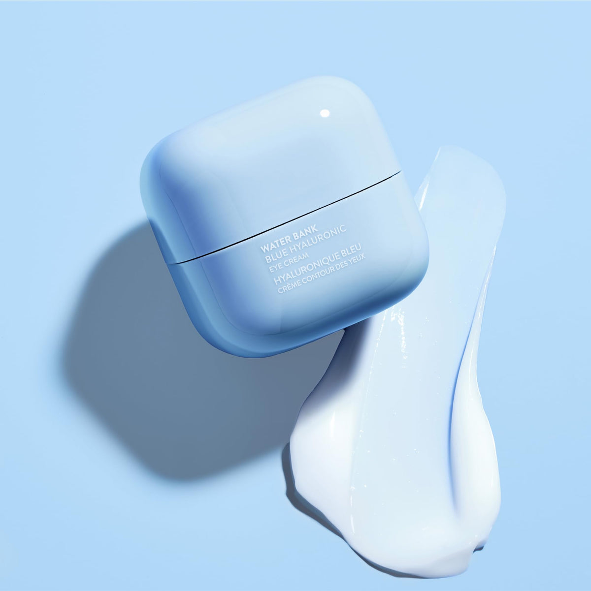 LANEIGE open jar texture close-up showing silky cream and fast absorption
