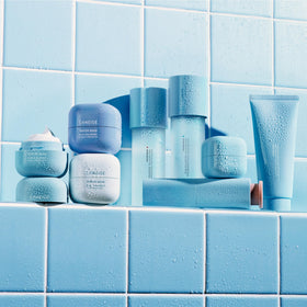 LANEIGE label detail displaying ingredients and product clarity benefit