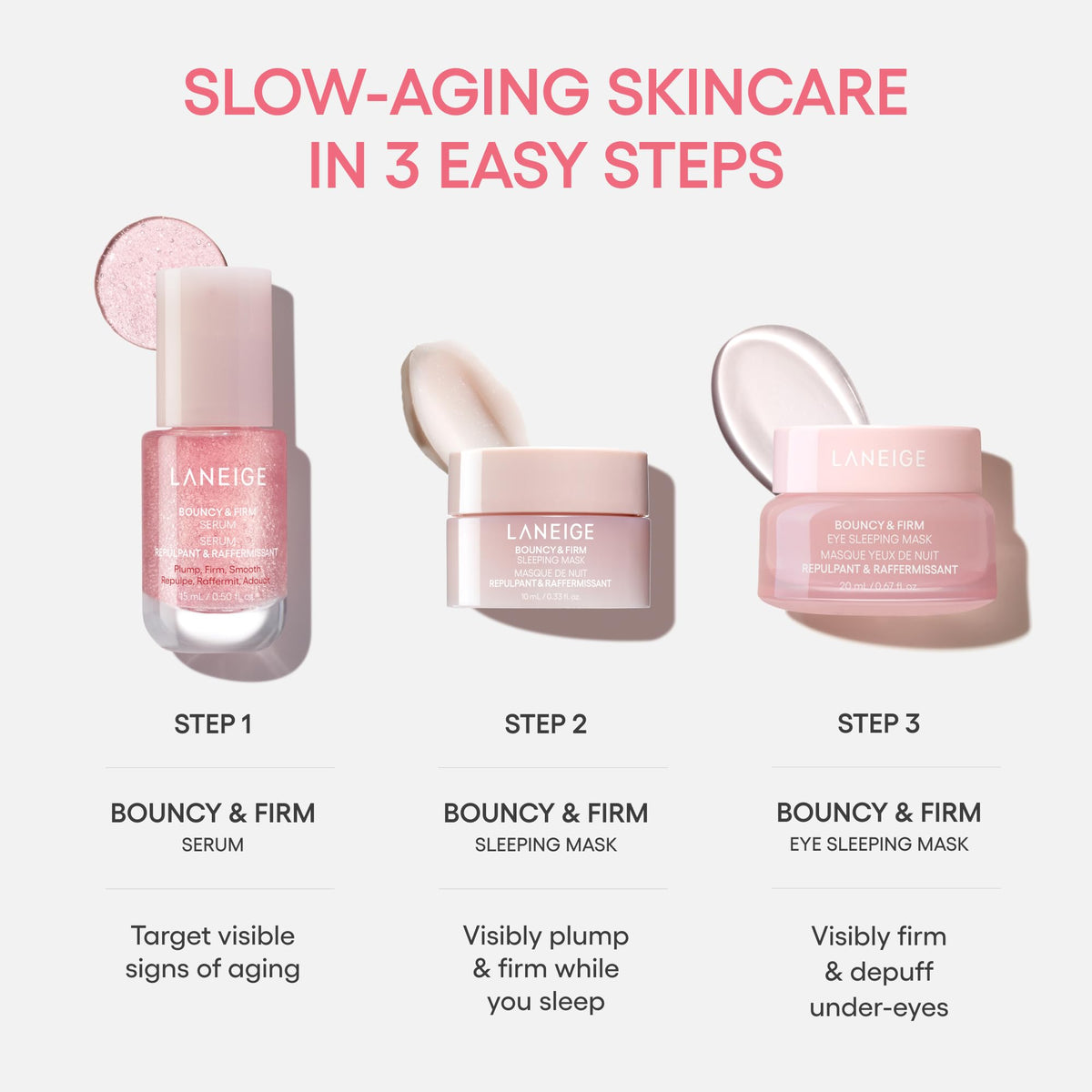 LANEIGE Eye Sleeping Mask jar top view showing compact, nourishing eye care