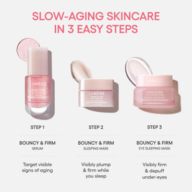 LANEIGE Eye Sleeping Mask jar top view showing compact, nourishing eye care