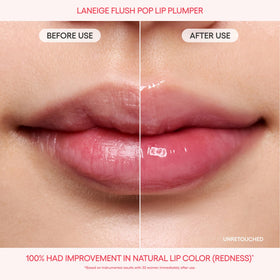LANEIGE close-up of clear gel texture highlighting cooling, hydrating consistency