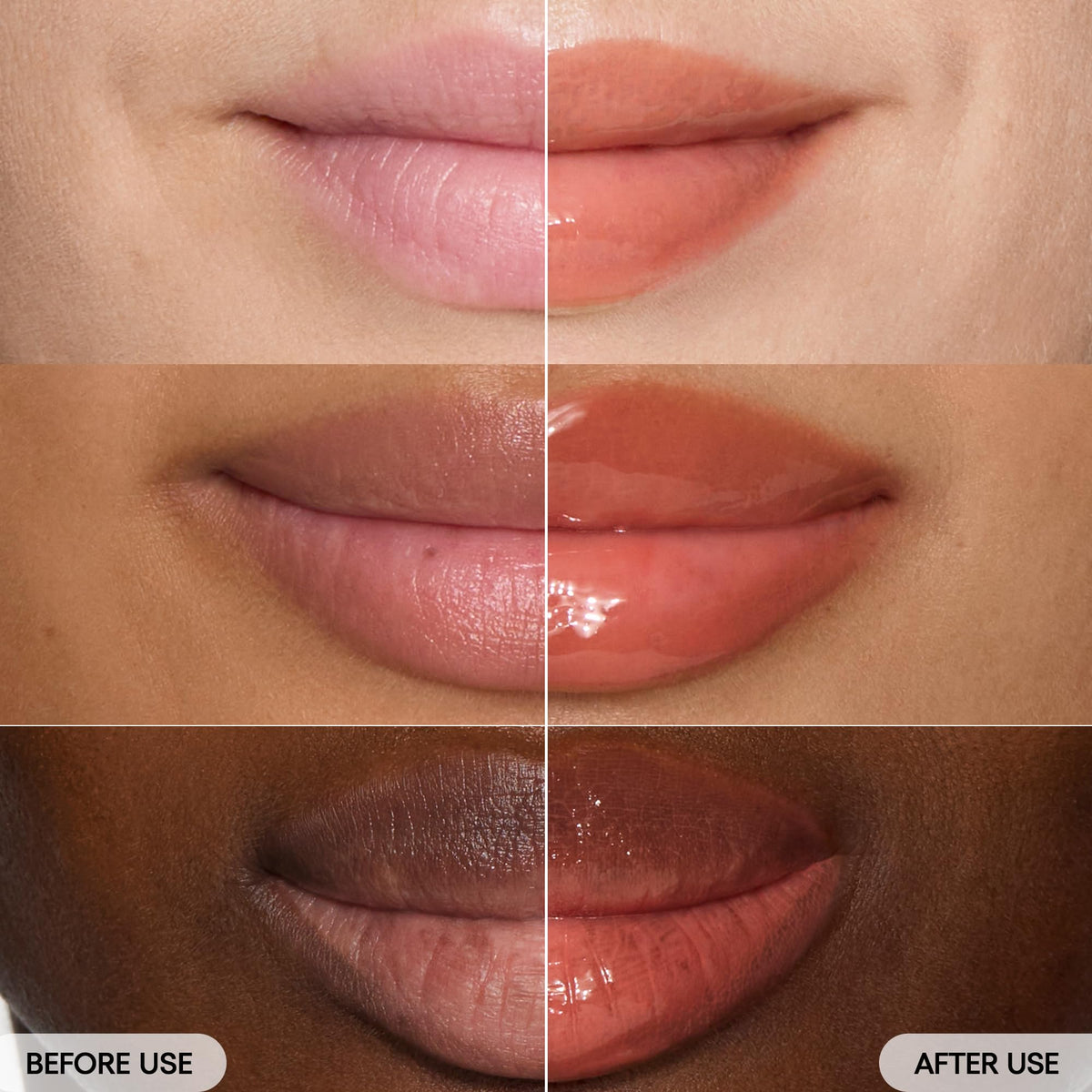 LANEIGE applicator close-up demonstrating plush wand for precise glossy application