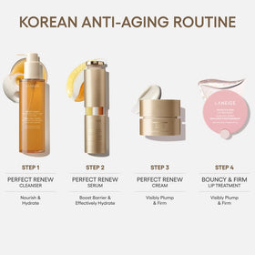 LANEIGE on bathroom vanity in lifestyle setting, promotes radiant skin