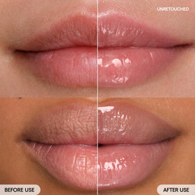 LANEIGE open cap and balm texture highlighting smooth, non-sticky application