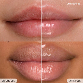LANEIGE open cap and nozzle close-up showing smooth texture and easy application