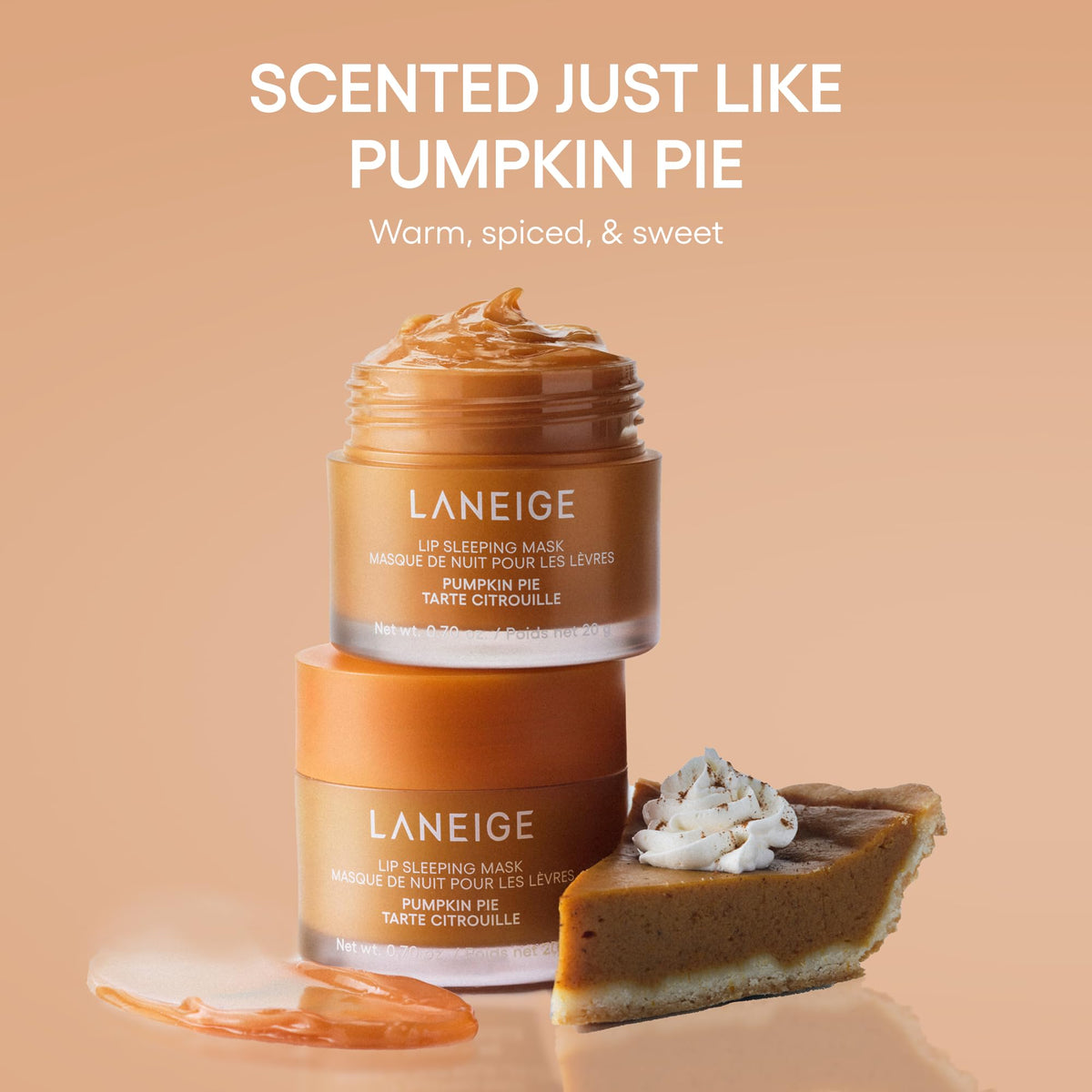 LANEIGE application with finger demonstrating easy, hygienic use