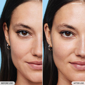 LANEIGE no white cast demo on diverse skin tone showing natural finish