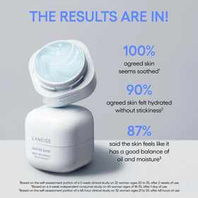 LANEIGE open jar revealing meltable cream beads for quick hydration benefit
