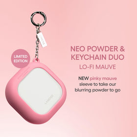 LANEIGE powder texture close-up showing ultra-fine finish for soft-focus