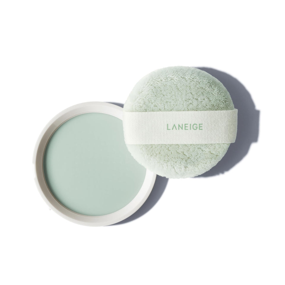LANEIGE refill front packaging showing compact pod and eco benefit