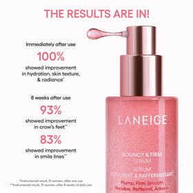 LANEIGE set styled on bathroom counter showing everyday skincare routine