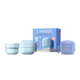 LANEIGE front jar shows product and brand, promoting lasting hydration