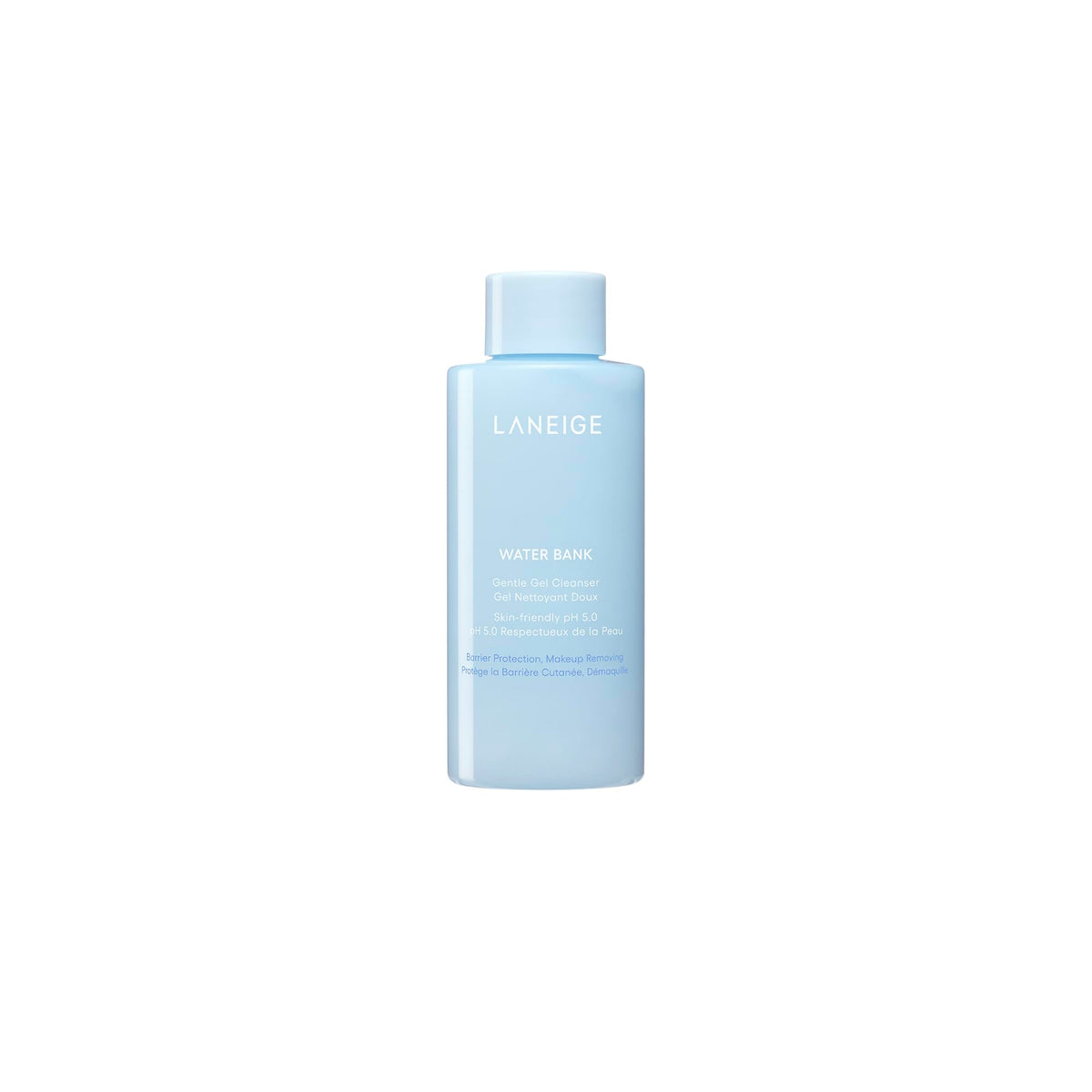 LANEIGE front packaging showing cleanser and benefit of hydration