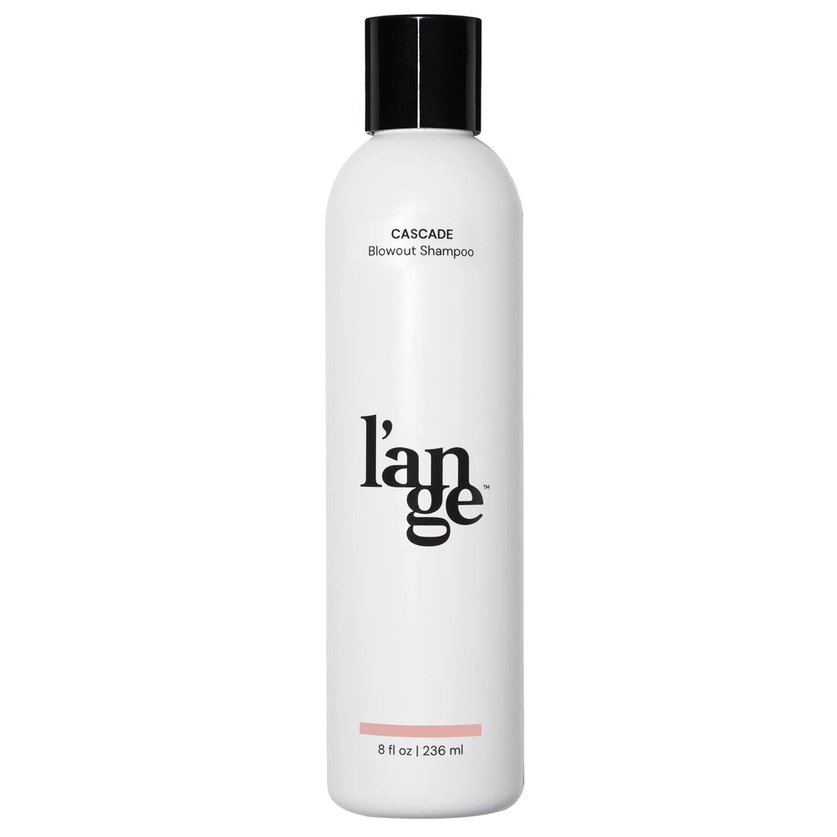 L'ANGE HAIR bottle front packaging showing label and sleek design for salon-ready volume