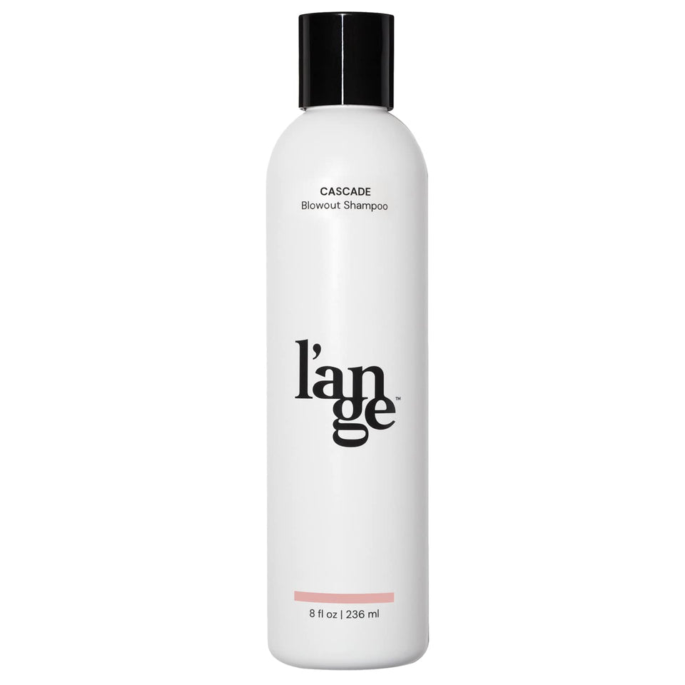 L'ANGE HAIR bottle front packaging showing label and sleek design for salon-ready volume
