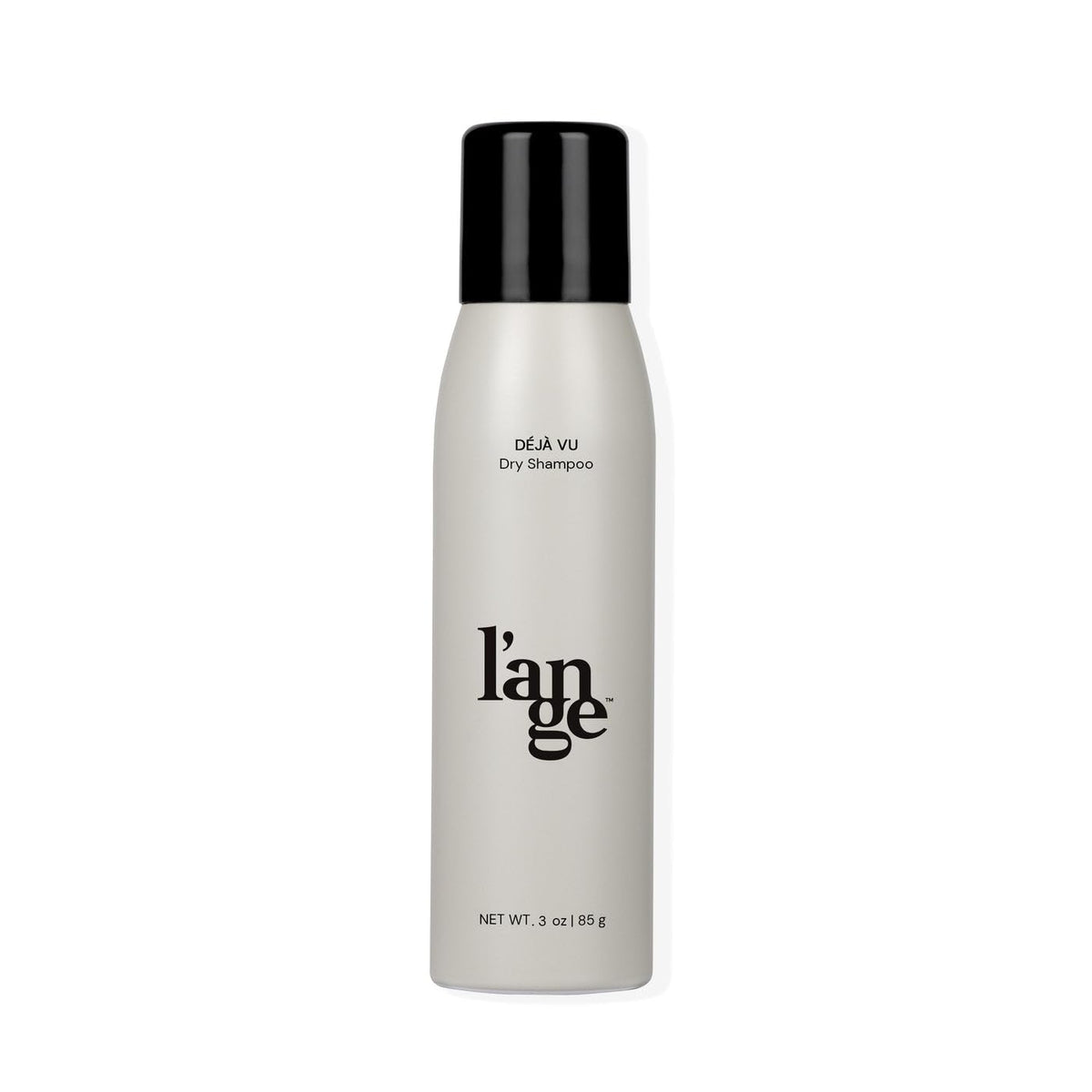 L'ANGE HAIR front packaging showing clear dry shampoo for quick refresh