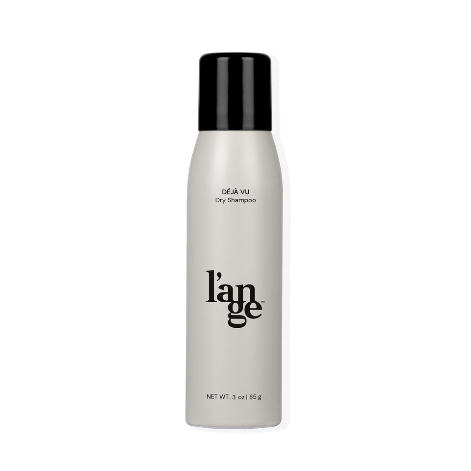 L'ANGE HAIR front packaging showing clear dry shampoo for quick refresh
