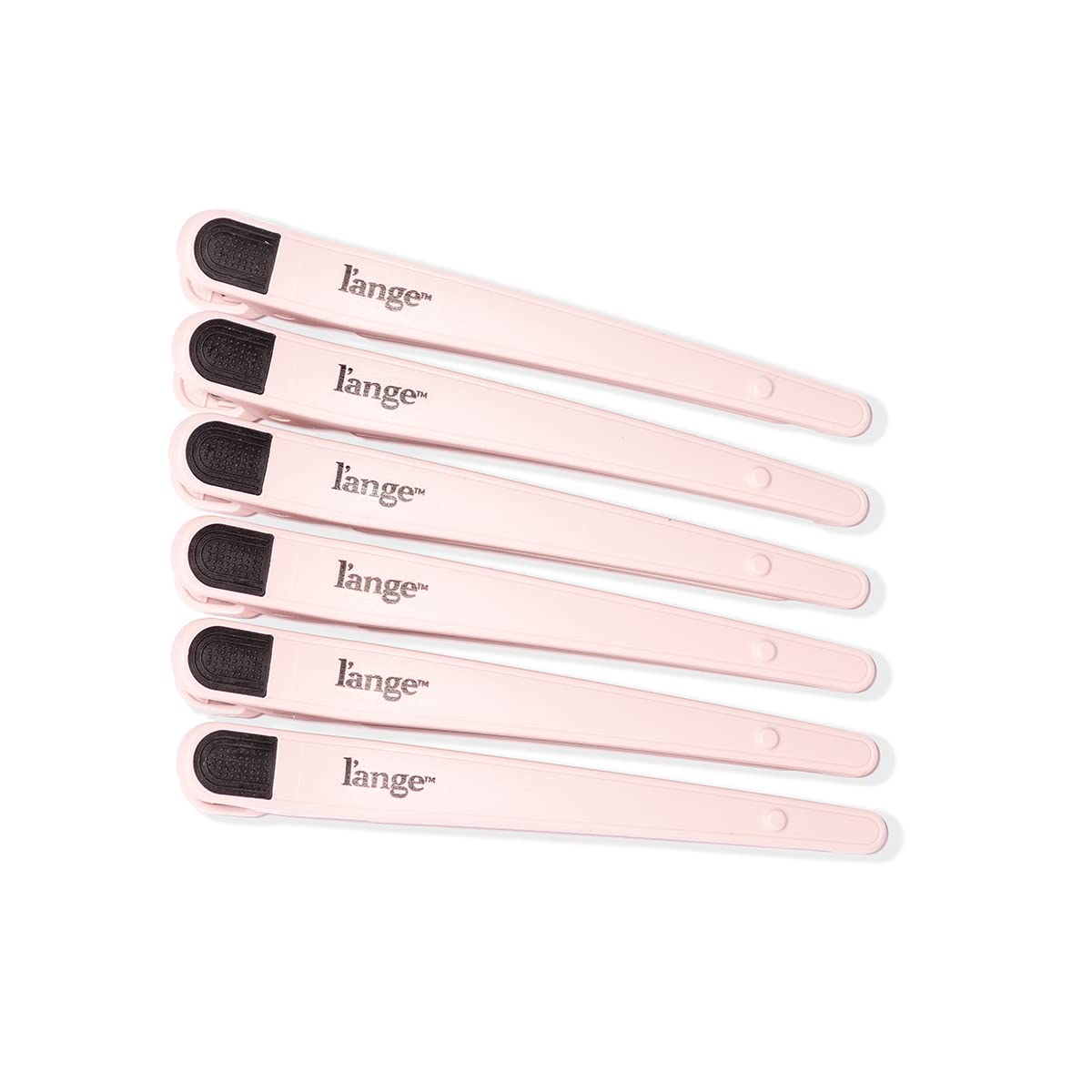 L'ANGE HAIR front view of blush clip pack showing professional appearance and value