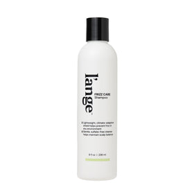 L'ANGE HAIR front bottle view showing frizz control formula benefits