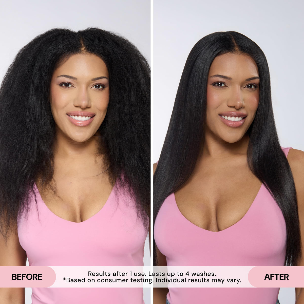 L'ANGE HAIR in-use during blow-dry for smoother faster styling