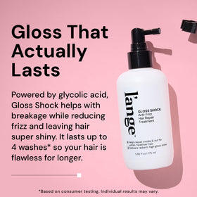 L'ANGE HAIR spray nozzle close-up for even mist and easy application