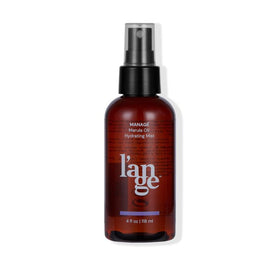 L'ANGE HAIR front packaging showing sleek bottle and benefit of lightweight hydration