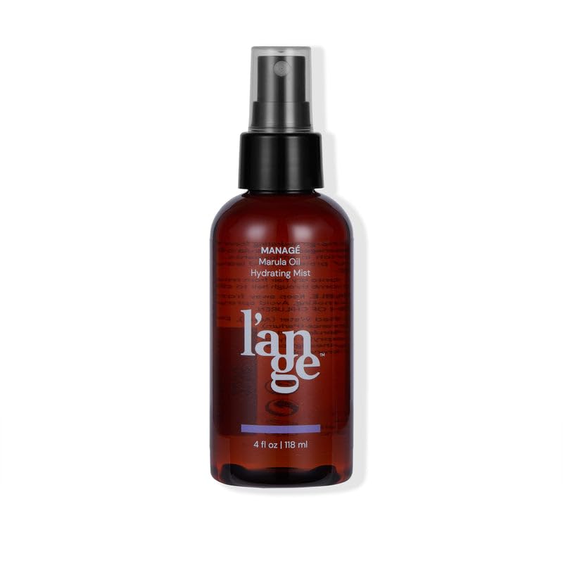 L'ANGE HAIR front packaging showing sleek bottle and benefit of lightweight hydration