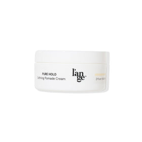 L'ANGE HAIR front jar showing clean matte styling and reliable hold
