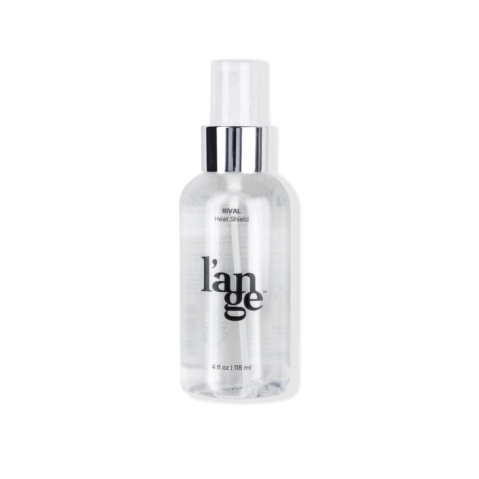 L'ANGE HAIR Rival Heat Shield bottle front showing label and size, boosts styling confidence