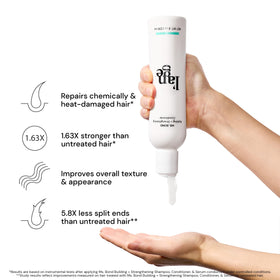 L'ANGE HAIR creamy conditioner texture close-up demonstrating rich moisturizing feel