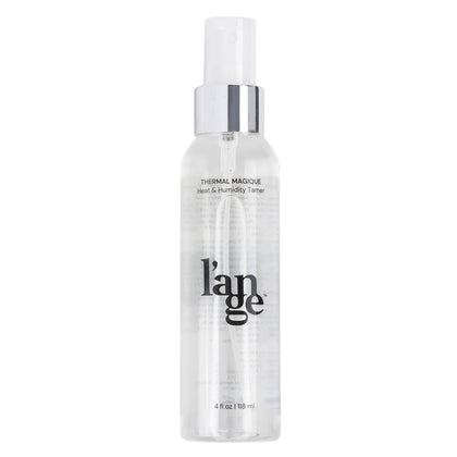 L'ANGE HAIR front bottle shot showing label and size for easy identification