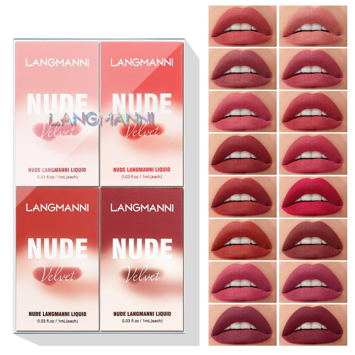 LANGMANNI lifestyle evening look model wearing deeper shade for event-ready confidence