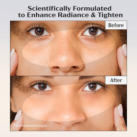 Lanmeri serum on bathroom counter in lifestyle setting promoting daily use benefit