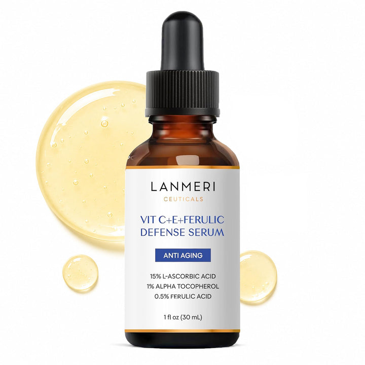 Lanmeri front bottle showing label and ingredient strength benefit