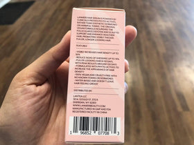 Lanmeri hair strand detail showing improved texture and thicker-looking benefit