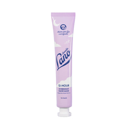 Lanolips hand mask front jar showing packaging and product name for easy identification