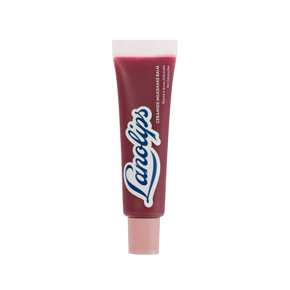 lanolips front packaging showing mocha cocoa tint and glossy appeal
