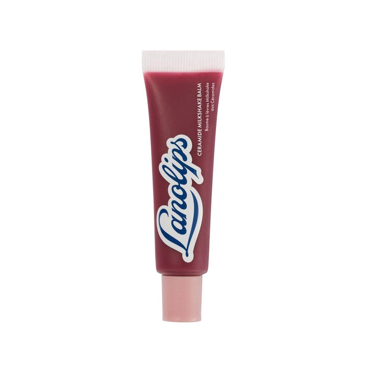 lanolips front packaging showing mocha cocoa tint and glossy appeal