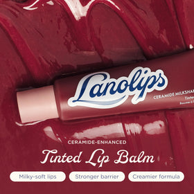 lanolips open twist-up balm revealing creamy stick for easy application