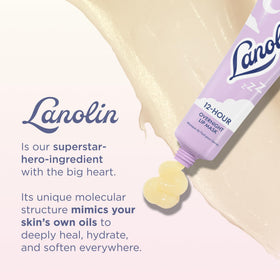 lanolips jar held in hand illustrating compact travel-friendly size