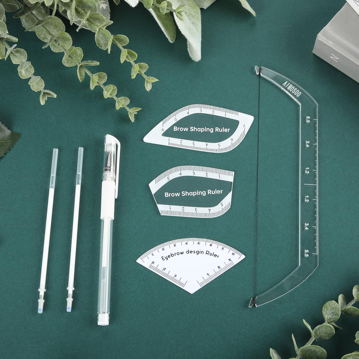 Lanties kit in salon setting for efficient professional brow mapping