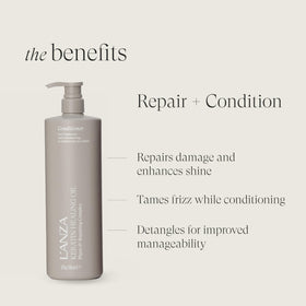 L’ANZA creamy texture close-up highlighting rich consistency for deep hydration
